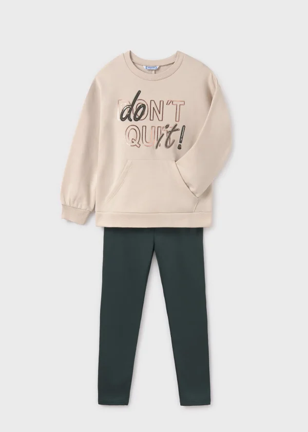 Mayoral Conjunto leggings e sweat rapariga