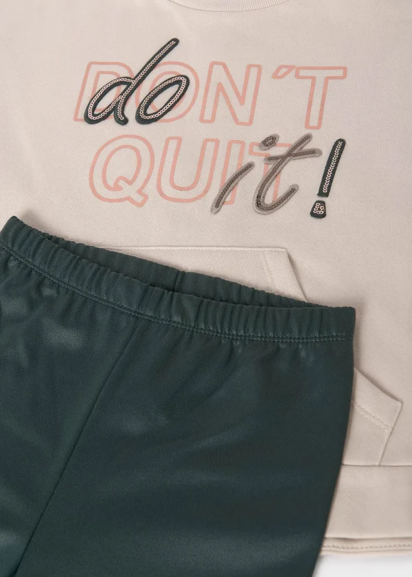 Mayoral Conjunto leggings e sweat rapariga