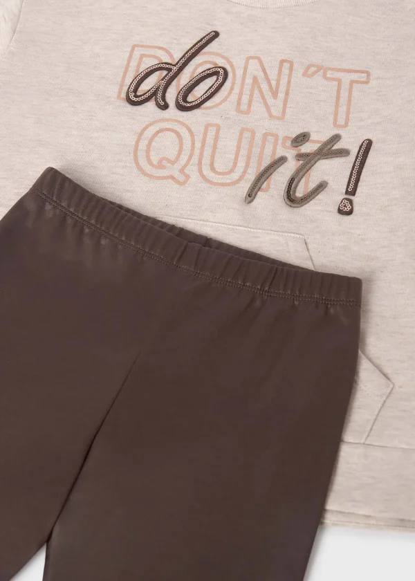 Mayoral Conjunto leggings e sweat rapariga