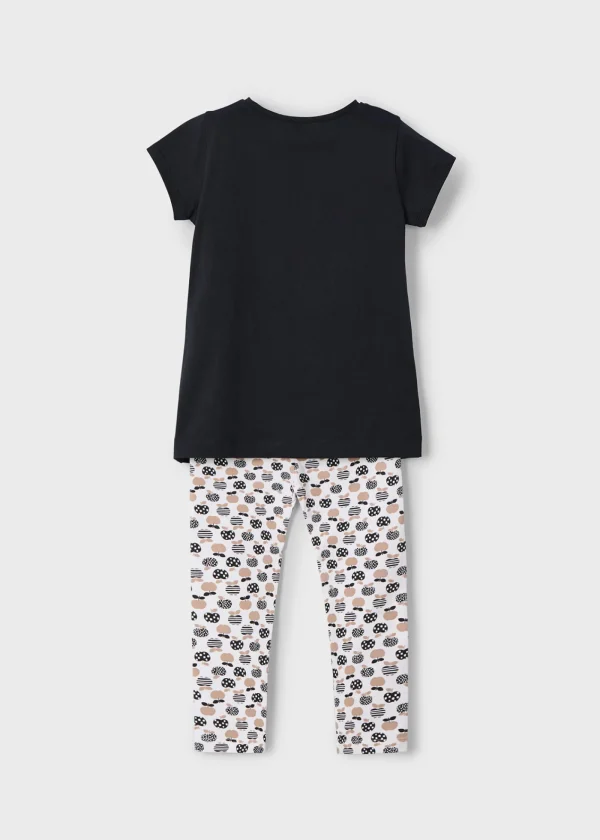 Mayoral Conjunto leggings e t-shirt menina
