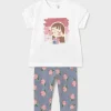 Mayoral Conjunto leggings estampado e t-shirt bebé