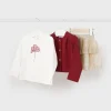 Mayoral Conjunto saia 3 peças bebé