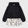 Mayoral Conjunto saia e sweat metalizada menina