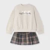 Mayoral Conjunto saia tule e sweat menina