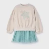 Mayoral Conjunto saia tule e sweat menina