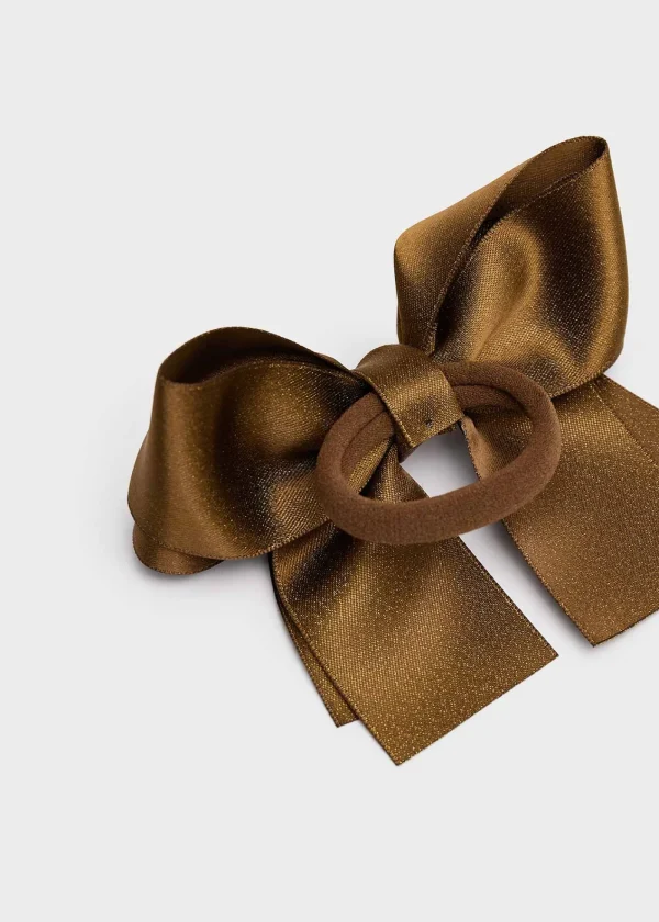 Mayoral Elástico laço fio dourado menina