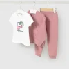 Mayoral Fato treino 3 peças com t-shirt bebé
