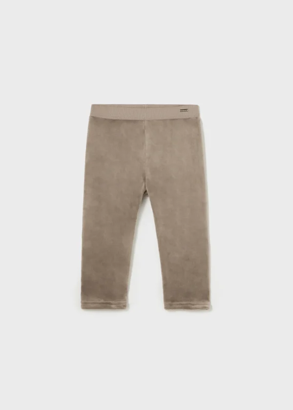 Mayoral Leggings veludo bebé