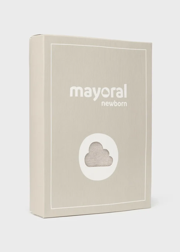 Mayoral Macacão tricot recém nascido
