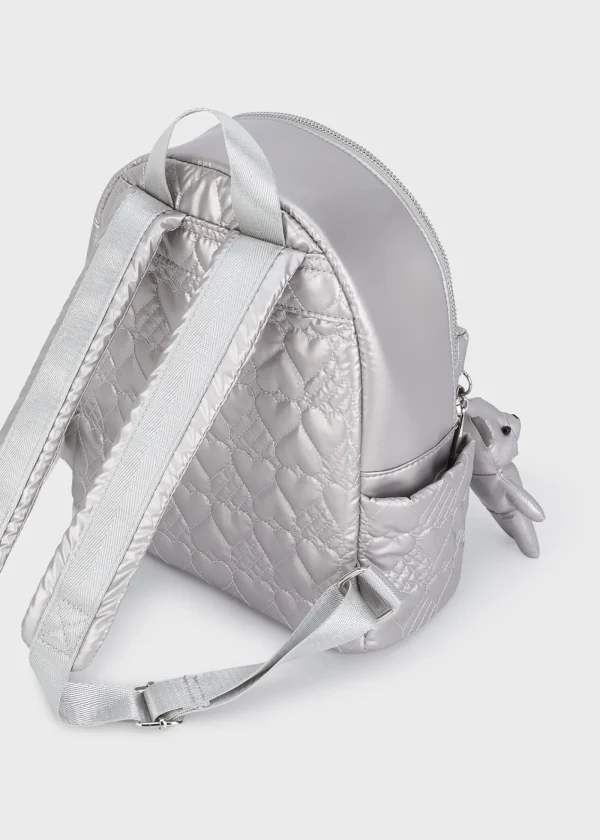 Mayoral Mochila acolchoada metalizada menina