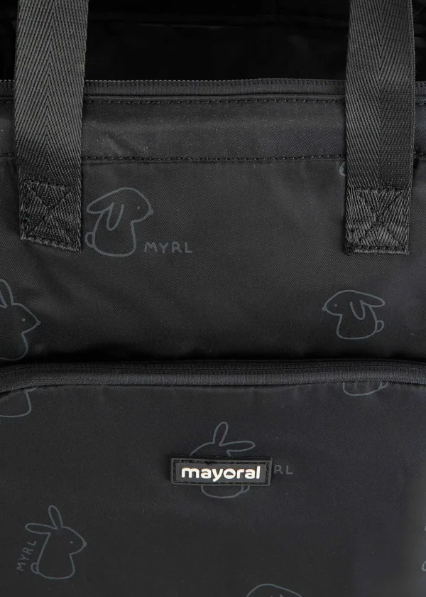 Mayoral Mochila com muda fraldas microfibra bebé