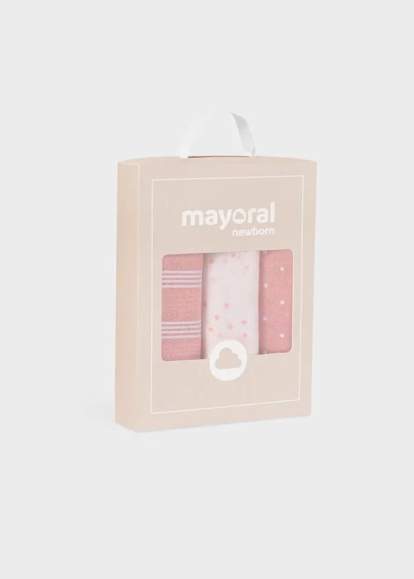 Mayoral Pack 3 gasas Better Cotton bebé