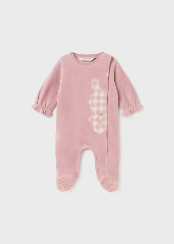 Mayoral Pack 2 pijamas aveludados recém nascido
