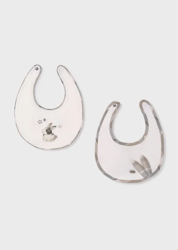 Mayoral Pack de 2 babetes bebé