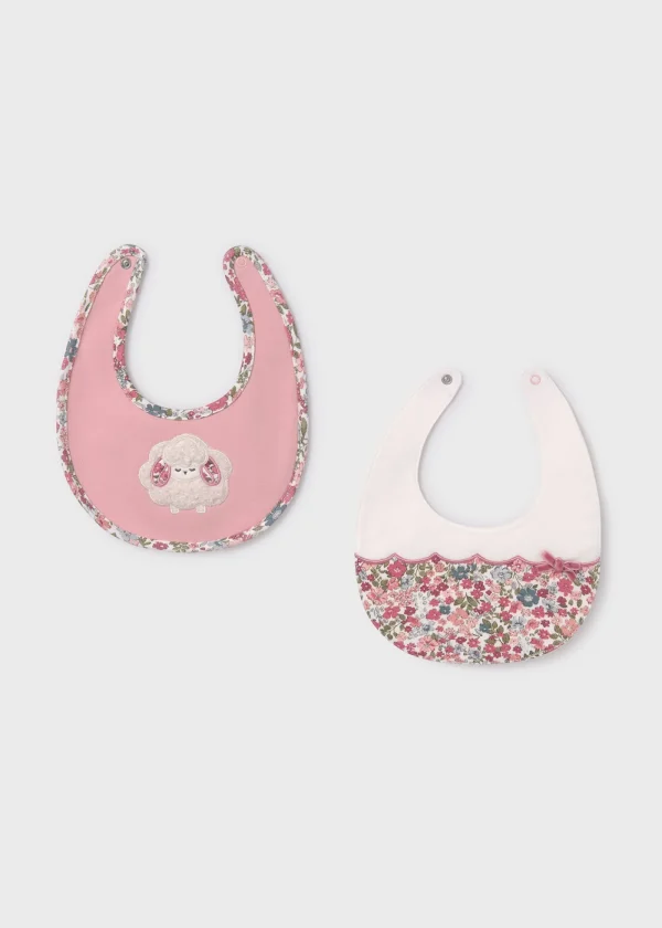 Mayoral Pack de 2 babetes bebé
