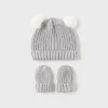Mayoral Pack gorro e luvas tricot recém nascido
