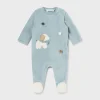 Mayoral Pijama aveludado recém nascido