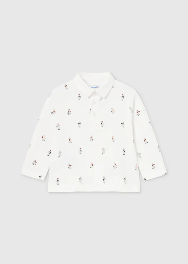 Mayoral Polo estampado bebé