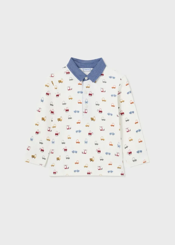 Mayoral Polo estampado bebé
