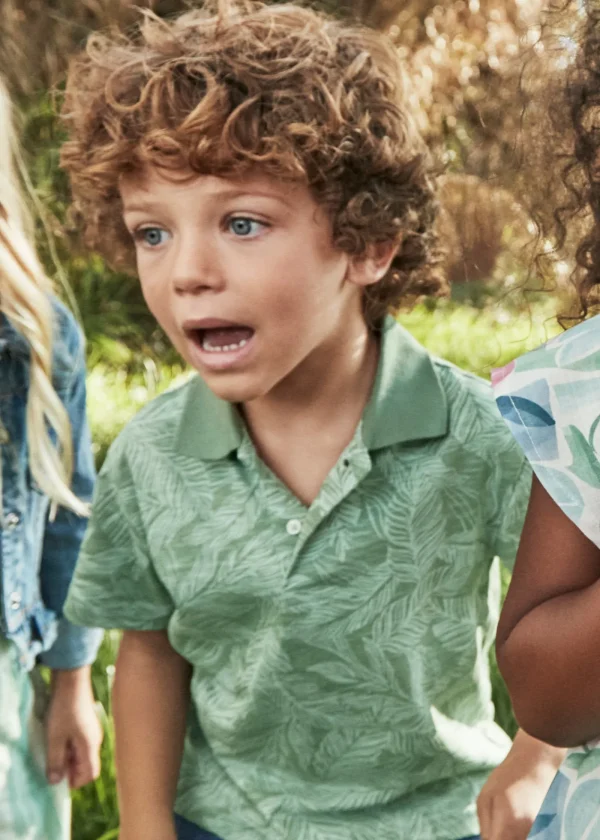 Mayoral Polo estampado menino