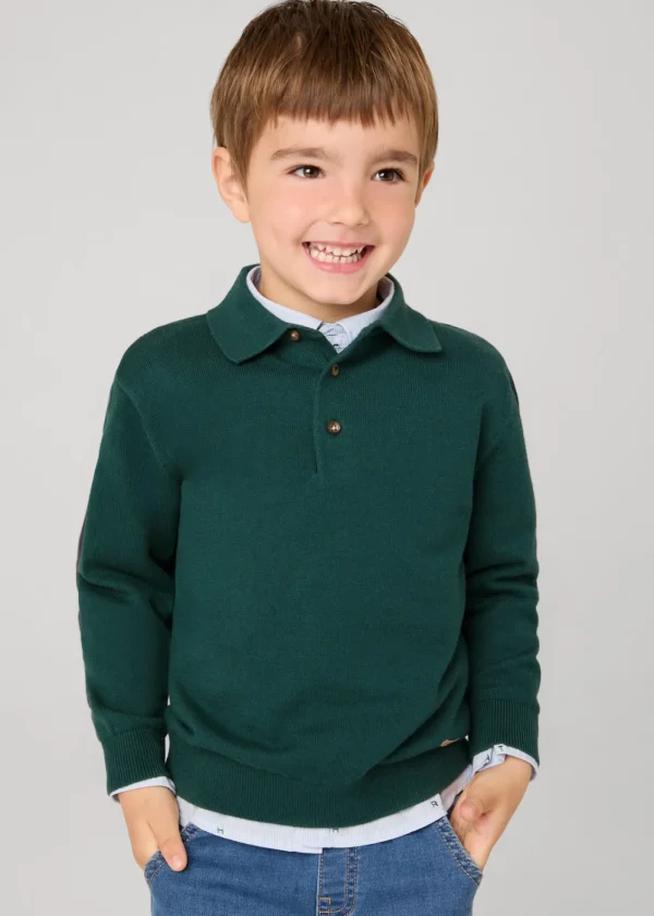 Mayoral Polo tricot menino