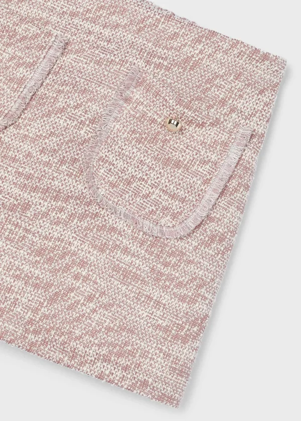 Mayoral Saia calça tweed menina