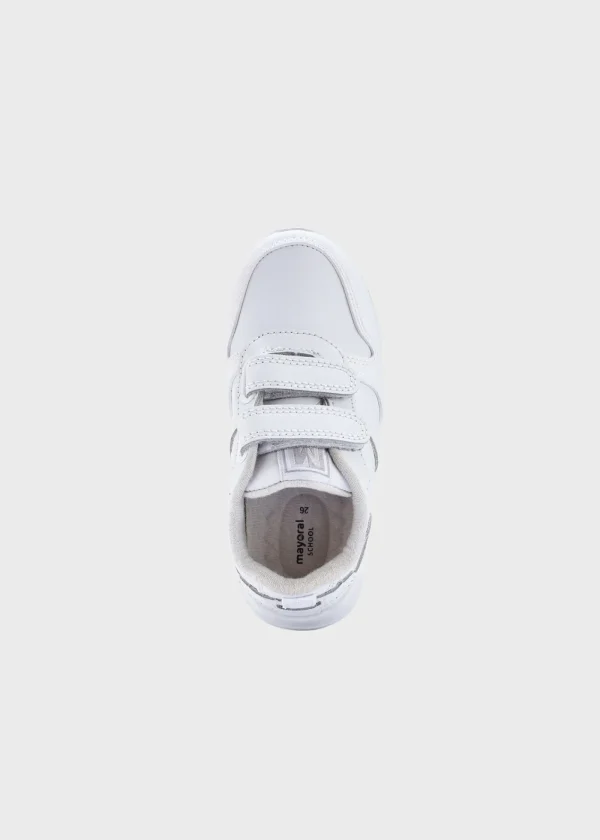 Mayoral Sapatilhas de pele duplo velcro menino
