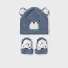 Mayoral Set gorro e meias recém nascido