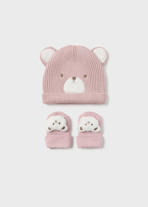 Mayoral Set gorro e meias recém nascido