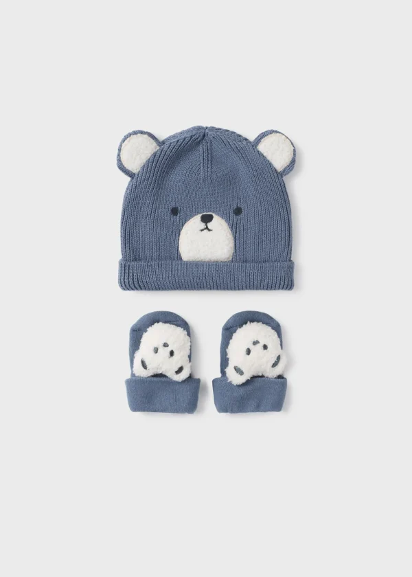 Mayoral Set gorro e meias recém nascido