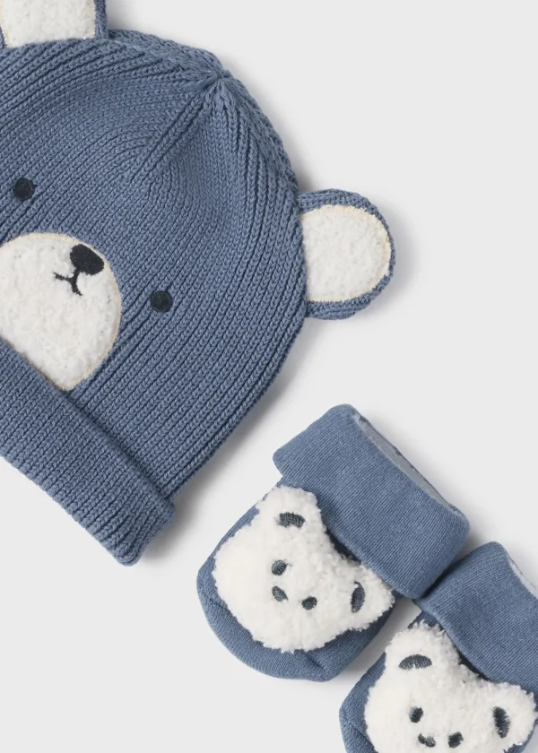 Mayoral Set gorro e meias recém nascido