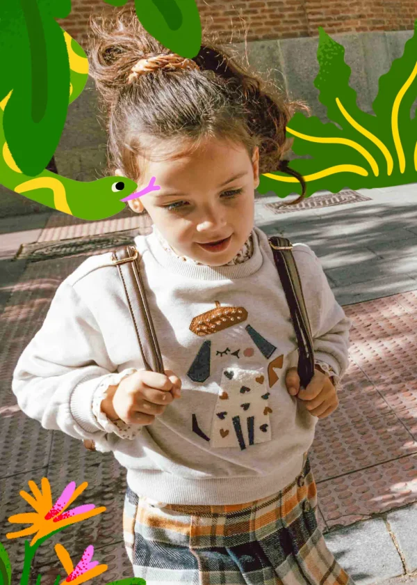 Mayoral Sweat bordada menina