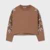 Mayoral Sweat detalhe mangas rapariga