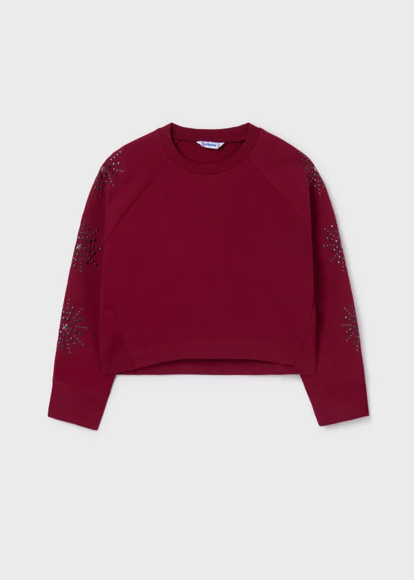 Mayoral Sweat detalhe mangas rapariga