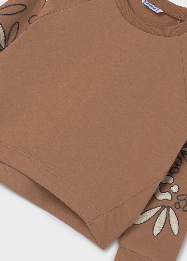 Mayoral Sweat detalhe mangas rapariga
