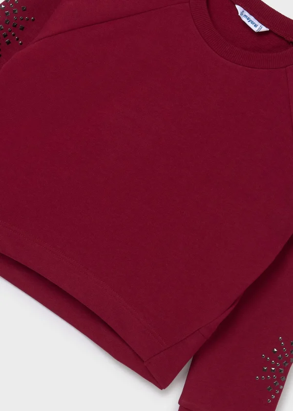 Mayoral Sweat detalhe mangas rapariga