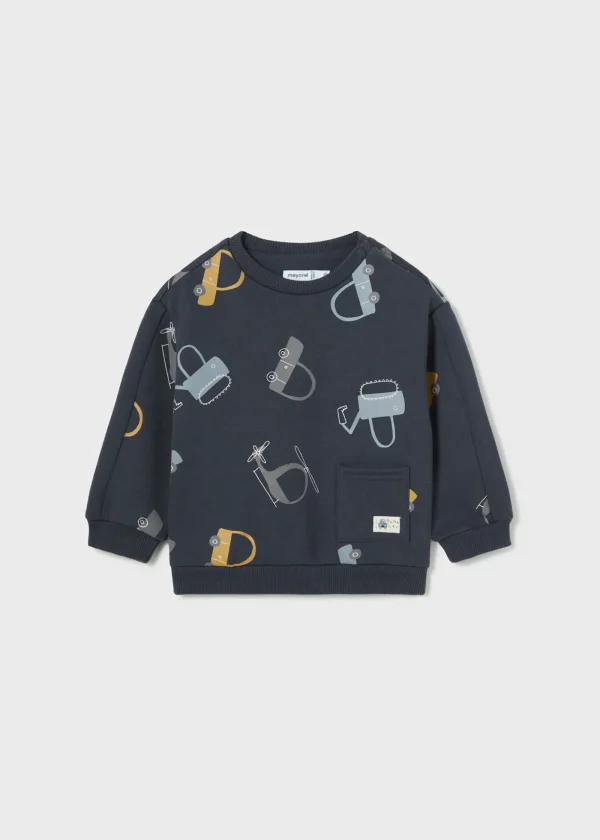 Mayoral Sweat estampada bebé
