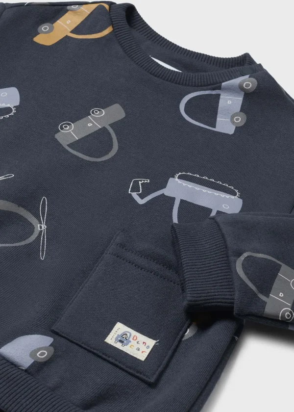 Mayoral Sweat estampada bebé