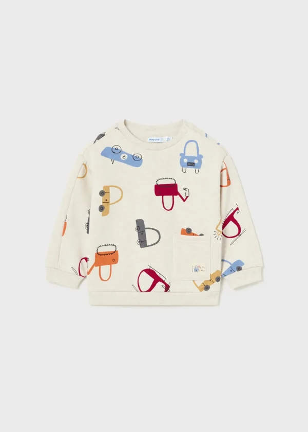 Mayoral Sweat estampada bebé
