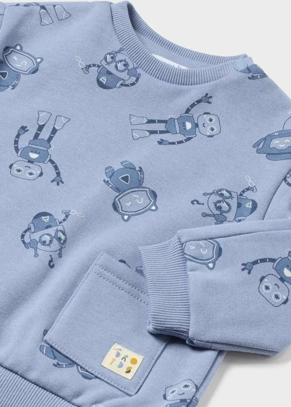 Mayoral Sweat estampada bebé