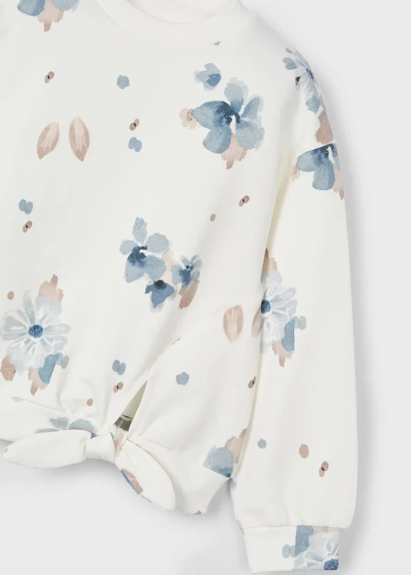Mayoral Sweat flores menina