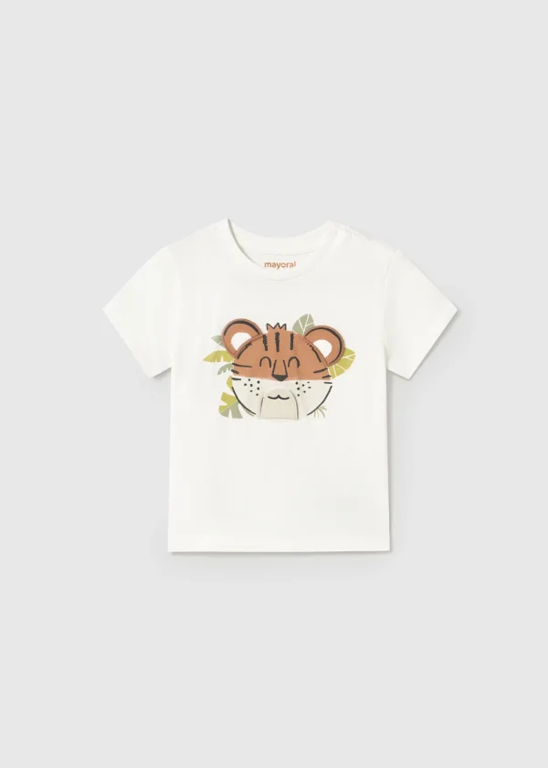Mayoral T-shirt interativa tigre bebé