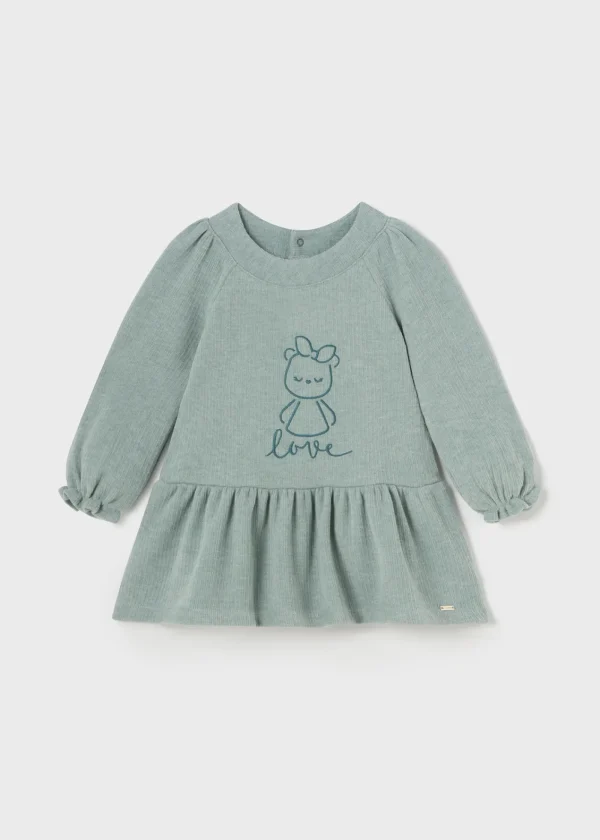 Mayoral Vestido animal bordado bebé