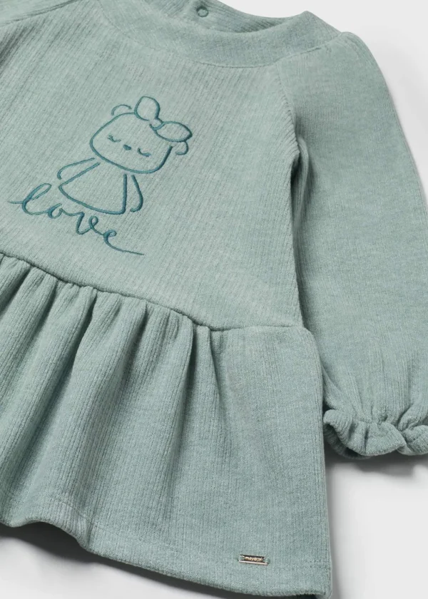 Mayoral Vestido animal bordado bebé