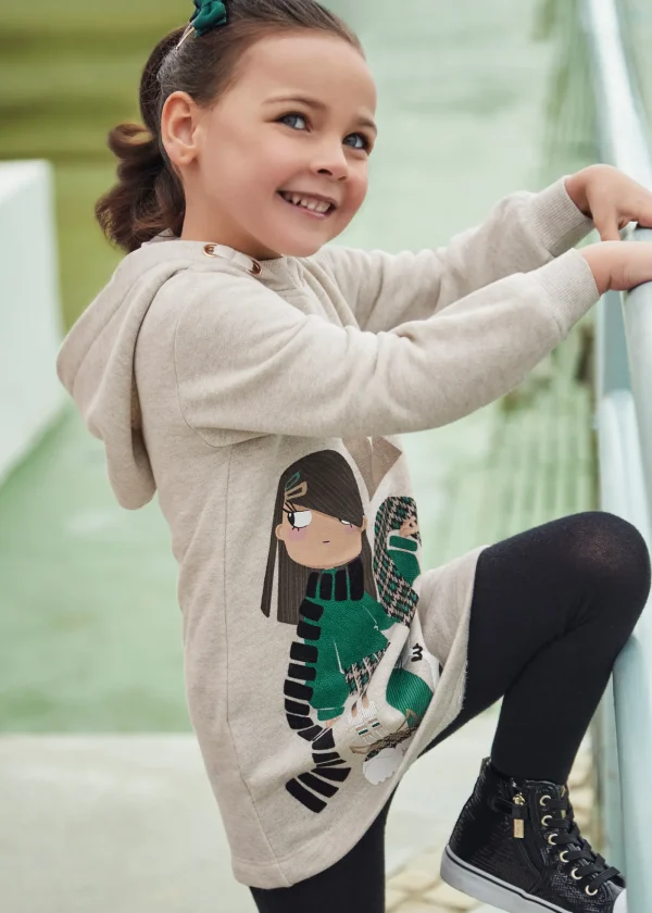 Mayoral Vestido capuz menina