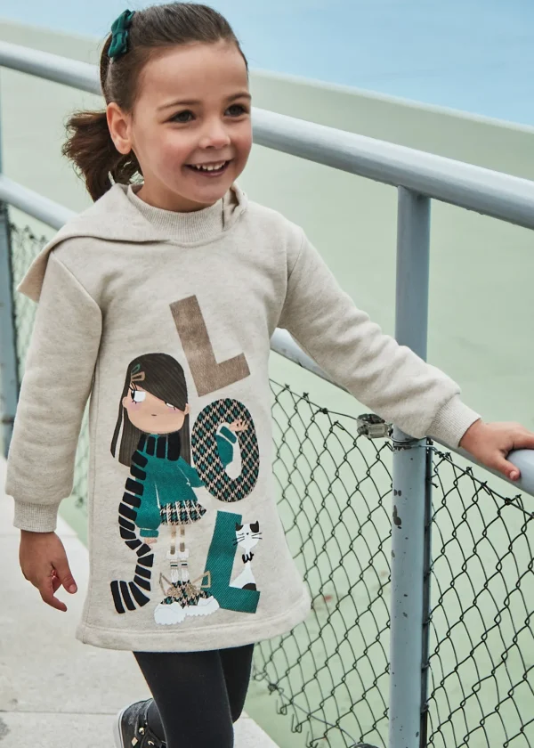 Mayoral Vestido capuz menina
