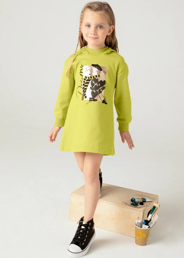 Mayoral Vestido capuz menina