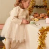 Mayoral Vestido cerimónia combinado bebé
