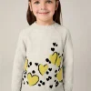 Mayoral Vestido combinado tricot menina