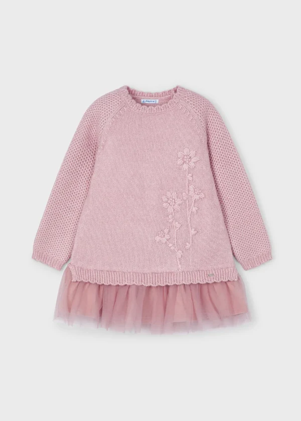 Mayoral Vestido combinado tule menina
